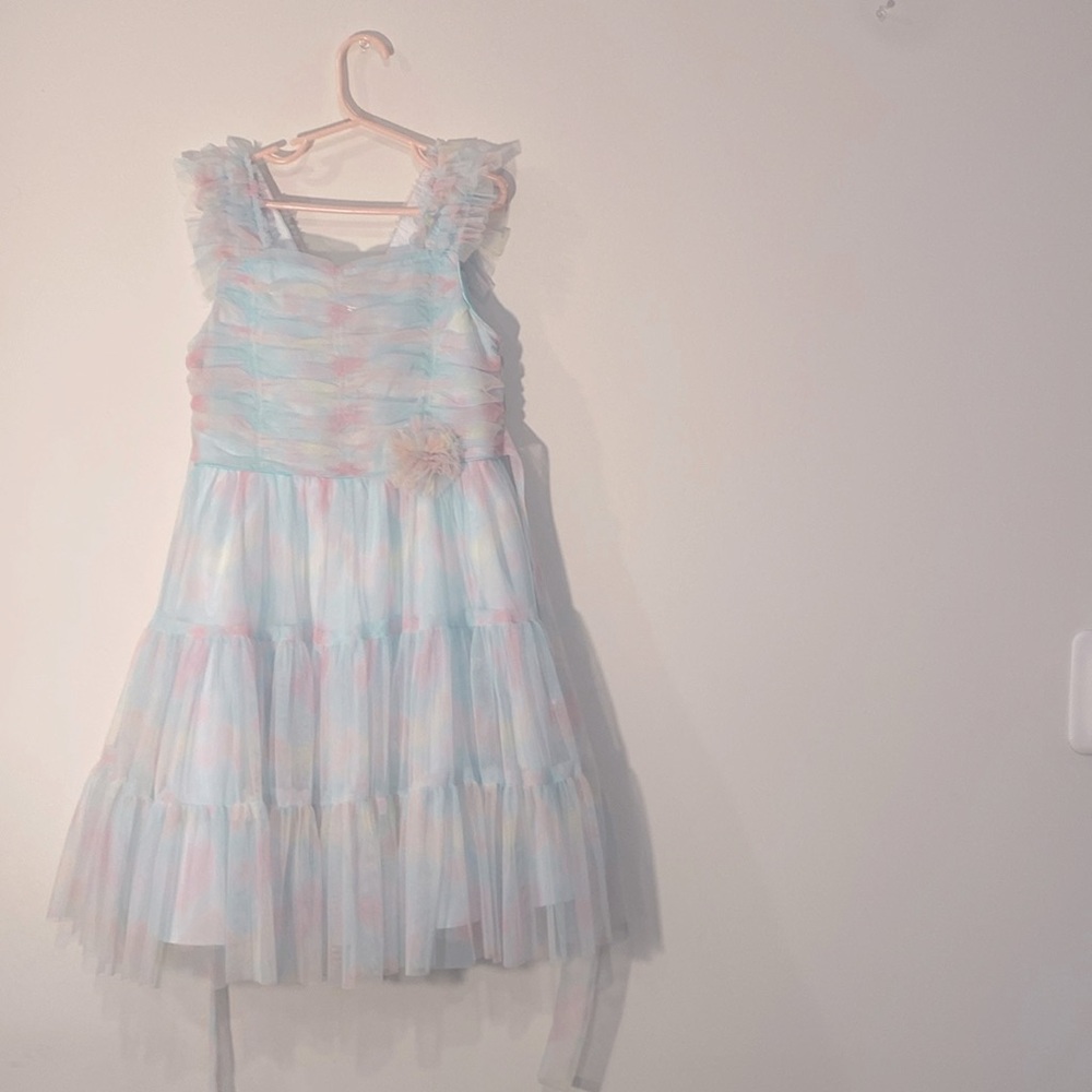 Jona Michelle formal cotton candy dress. Size 8